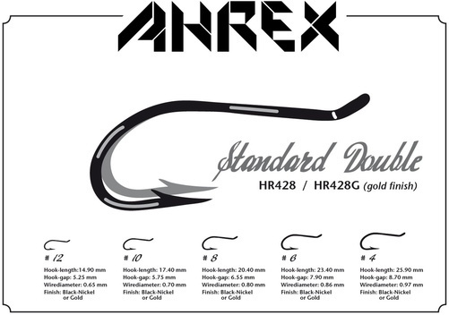 Ahrex HR428S Silver Tying Double Silver 5-pack