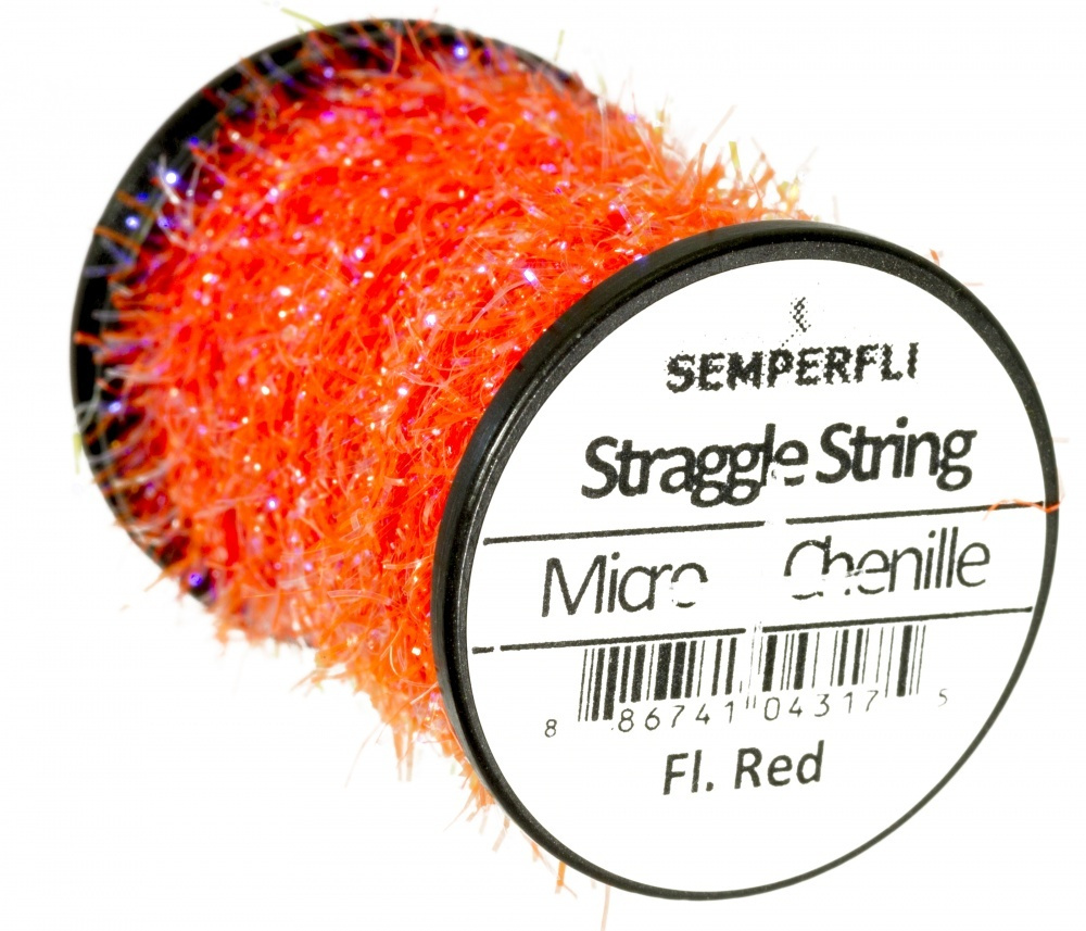 Semperfli Straggle String UV Micro Chenille - Black